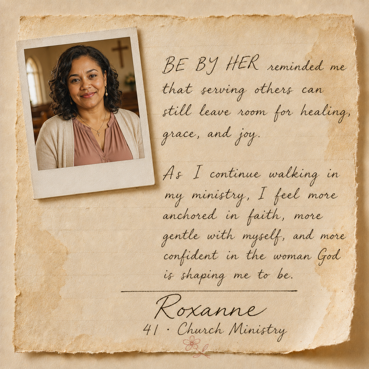 Roxanne · Church Ministry