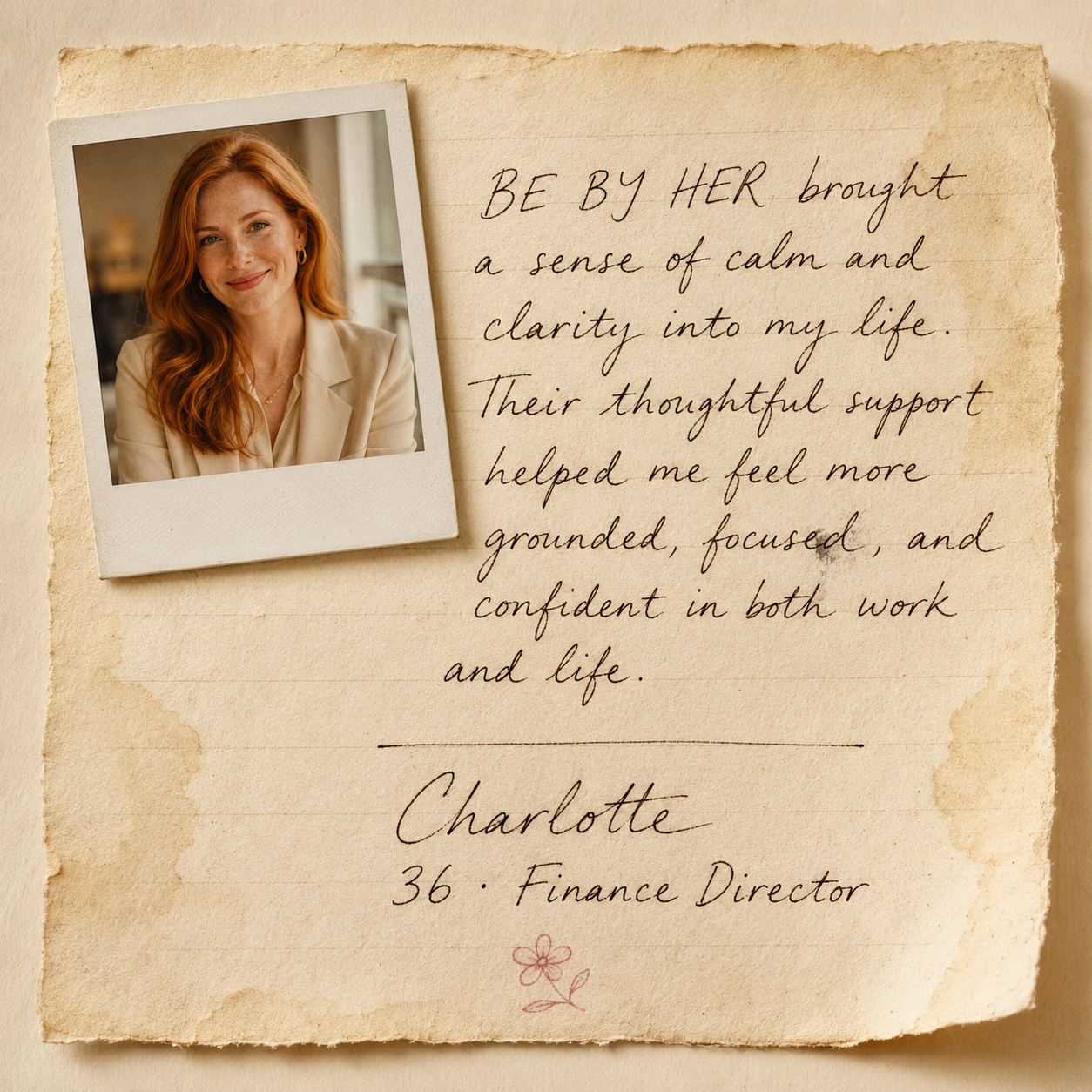 Charlotte · Finance Director